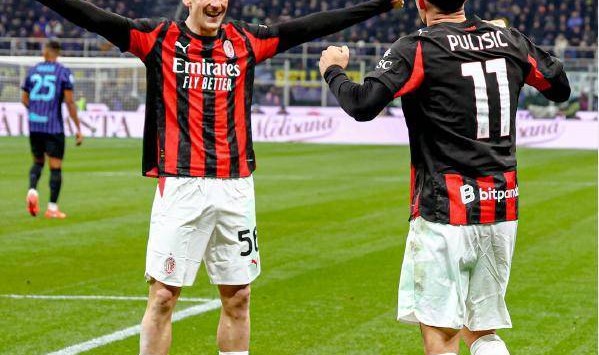 恰尔汗奥卢失点，普利西奇一剑封喉，国米0-1AC米兰痛失意甲榜首